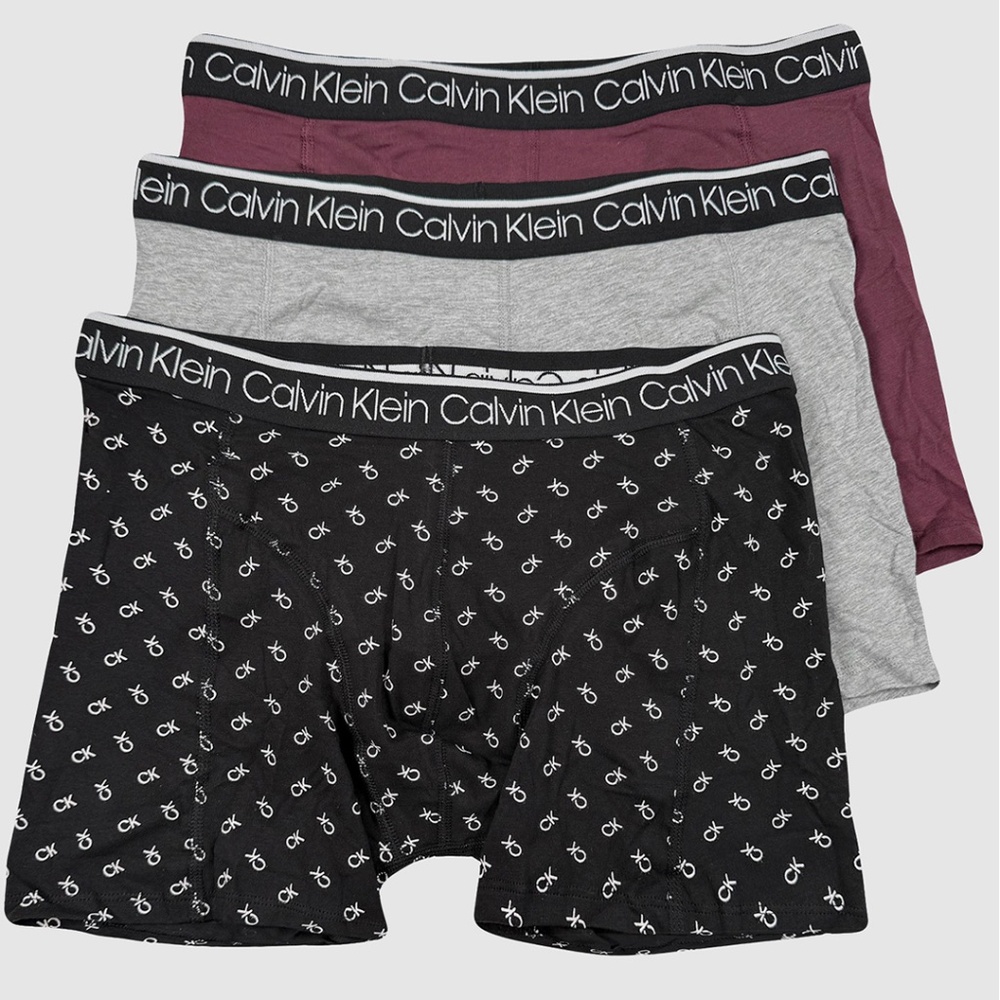 Calvin‎ Klein Boxer Briefs / Underwear - NWT Mens XL Multi (3 Pack) #46403-A9